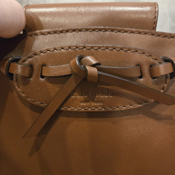 Kate Spade Brown Leather Women's Bag - Picture 3 of 6